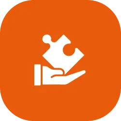 É fácil obter ajuda e suporte.